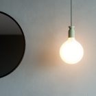 Creative Cables foglalat E27 lámpafoglalat-készlet újrahasznosított műanyagból, 3D nyomtatással KB3D27CVERDE