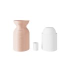 Creative Cables foglalat E27 lámpafoglalat-készlet újrahasznosított műanyagból, 3D nyomtatással KB3D27ROSA