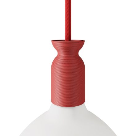 Creative Cables foglalat E27 lámpafoglalat-készlet újrahasznosított műanyagból, 3D nyomtatással KB3D27TERRA