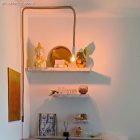 Fa E27 lámpatartó készlet 2XL vezetékhez