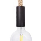 Creative Cables foglalat Fa E27 lámpafoglalat készlet 2XL kábelhez KBL0424 Ø0cm