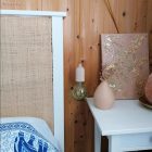 Fa lámpatartó E27 Kit rejtett kábelbilincssel