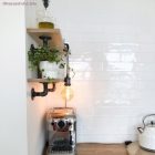 Vintage alumínium E27 lámpatartó készlet