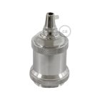 Vintage alumínium E27 lámpatartó készlet