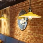 Vintage alumínium E27 lámpatartó készlet