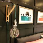 Vintage alumínium E27 lámpatartó készlet