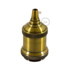 Creative Cables design lámpa Vintage alumínium E27 lámpatartó készlet KBL27ALGO réz