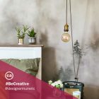 Creative Cables design lámpa Vintage alumínium E27 lámpatartó készlet KBL27ALGO réz