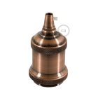 Vintage alumínium E27 lámpatartó készlet