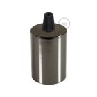 Hengeres fém E27 lámpatartó készlet