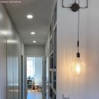 Hengeres fém E27 lámpatartó készlet