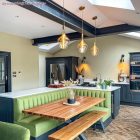 Hengeres fém E27 lámpatartó készlet 7 cm-es kábelbilincssel