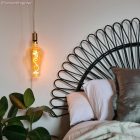 Hengeres fém E27 lámpatartó készlet