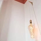 Hengeres fém E27 lámpatartó készlet