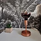 Hengeres fém E27 lámpatartó készlet