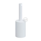 Hengeres fém E27 KBM4011VBOTERM4 lámpatartó készlet 7 cm-es kábelbilincssel