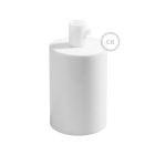 Hengeres fém E27 lámpatartó készlet