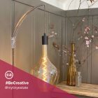 Hengeres fém KBM4011VN E27 lámpatartó készlet