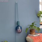 Pasztell fém E27 lámpatartó készlet rejtett kábelbilincssel