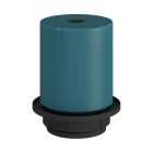 E27 félig süllyesztett fém lámpatartó készlet rejtett kábelszorítóval KBM4551PE