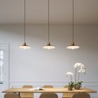 E27 félig süllyesztett fém lámpatartó készlet rejtett kábelszorítóval KBM4551RAS