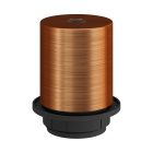 E27 félig süllyesztett fém lámpatartó készlet rejtett kábelszorítóval KBM4551RAS