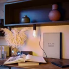 Creative Cables design lámpa SI! 5V hordozható lámpa ST64 izzóval KBM5VMAGVN-LB01 fekete