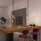 P-Light, E14 fém lámpatartó készlet rejtett kábelszorítóval