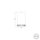 Creative Cables spotlámpa Mini LED spotlámpa GU1d0 KBMGU10RAS LED