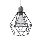 Dupla érvéghüvely mart alumínium E27 lámpatartó készlet