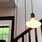 Dupla érvéghüvely mart alumínium E27 lámpatartó készlet