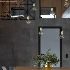 Dupla érvéghüvely mart alumínium E27 lámpatartó készlet