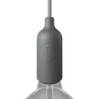 Creative Cables foglalat Szilikon E26 lámpafoglalat készlet kapcsolóval és rejtett kábelbilincsekkel