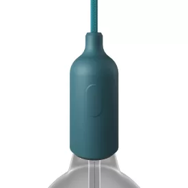  Creative Cables foglalat Szilikon E26 lámpafoglalat készlet kapcsolóval és rejtett kábelbilincsekkel