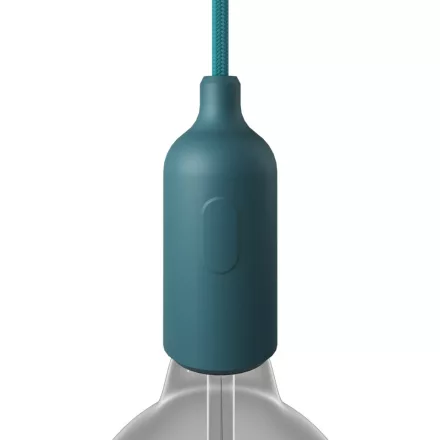 Creative Cables foglalat Szilikon E26 lámpafoglalat készlet kapcsolóval és rejtett kábelbilincsekkel