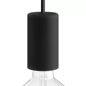   Creative Cables kültéri lámpa EIVA ELEGANT, E27 kültéri szilikon lámpafoglalat készlet – a világ KEIVAEL01BK IP65