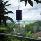 Creative Cables kültéri lámpa EIVA ELEGANT, E27 kültéri szilikon lámpafoglalat készlet – a világ KEIVAEL01NE IP65