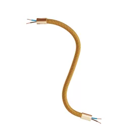   Creative Cables design lámpa Kit Creative Flex rugalmas cső, RM73 bronz színű szövetborítással és KFLEX30OTSRM73