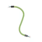 Creative Cables design lámpa Kit Creative Flex rugalmas cső, fűzöld RM77 textil béléssel és KFLEX30VNRM77