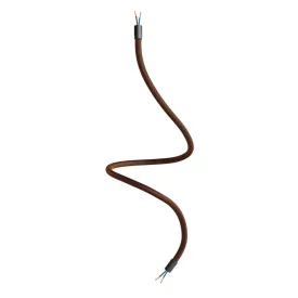   Creative Cables design lámpa Kit Creative Flex rugalmas cső, Whiskey Black RZ22 szövet borítással KFLEX90VNRZ22 fekete