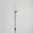 Creative Cables design lámpa Lámpa dugóval, fém kivitelben és lineáris LED S14d izzóval LED