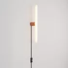 Creative Cables design lámpa Lámpa dugóval, fém kivitelben és lineáris LED S14d izzóval LED