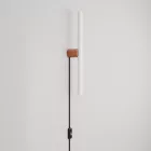 Creative Cables design lámpa Lámpa dugóval, fém kivitelben és lineáris LED S14d izzóval LED