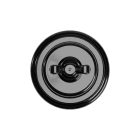 Creative Cables kapcsoló /elterelő készlet pillangóanyával és fekete porcelán talppal