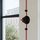 Creative Cables kapcsoló /elterelő készlet pillangóanyával és fekete porcelán talppal