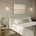 Creative Cables kapcsoló /elterelő készlet fehér porcelán gombbal és talppal