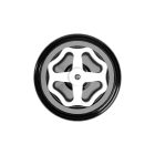 Creative Cables kapcsoló /elterelő készlet fekete porcelán gombbal és talppal