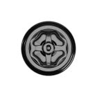 Creative Cables kapcsoló /elterelő készlet fekete porcelán gombbal és talppal