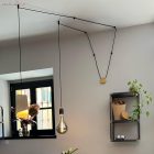 Creative Cables függeszték Prisma cement lámpaernyő függesztéshez, kábelbilinccsel és E27-es foglalattal KPAC01CGL