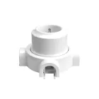 Creative Cables design lámpa Francia típusú falra szerelhető készlet és porcelán alap Creative-Tubes-hoz